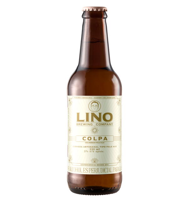 Cerveza artesanal Lino Colombo/coreana