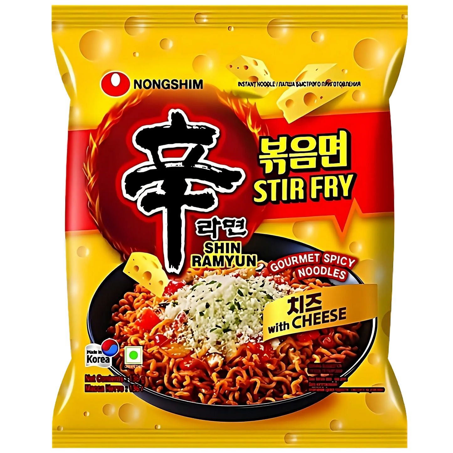 Ramyun Shin Queso "STIR FRY"
