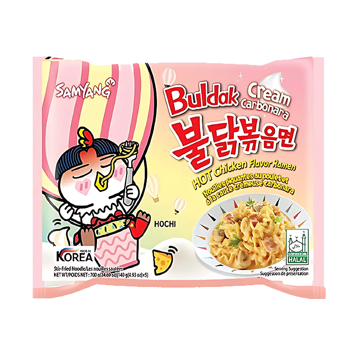 Ramyun Buldak Carbonara Cream (Version Global)