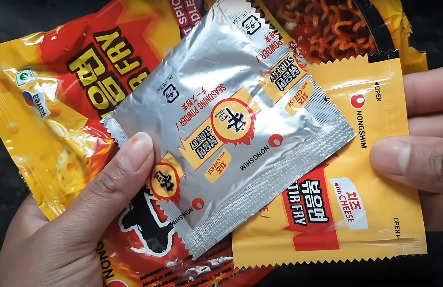 Ramyun Shin Queso "STIR FRY"