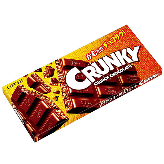 Crunky Lotte Chocolatina Japonesa